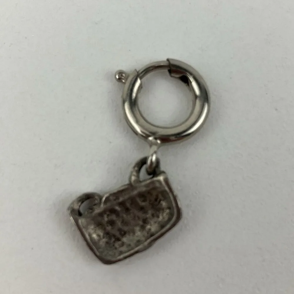 Longaberger Metal Pewter Basket Earrings Set of 3 | 1.5